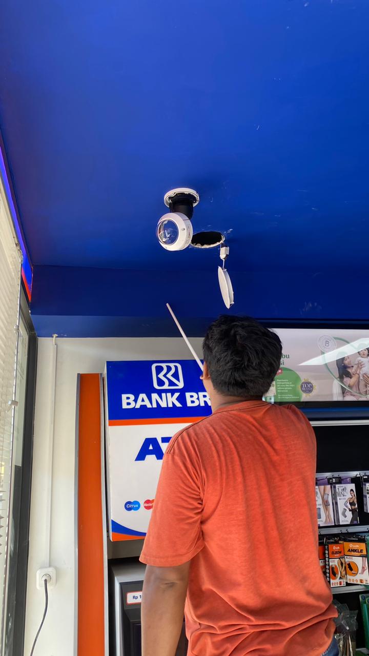 Pemasangan CCTV Dome ATM