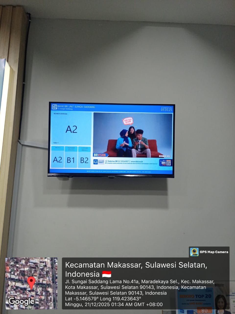 Instalasi Software Mesin Antrian Perbankan