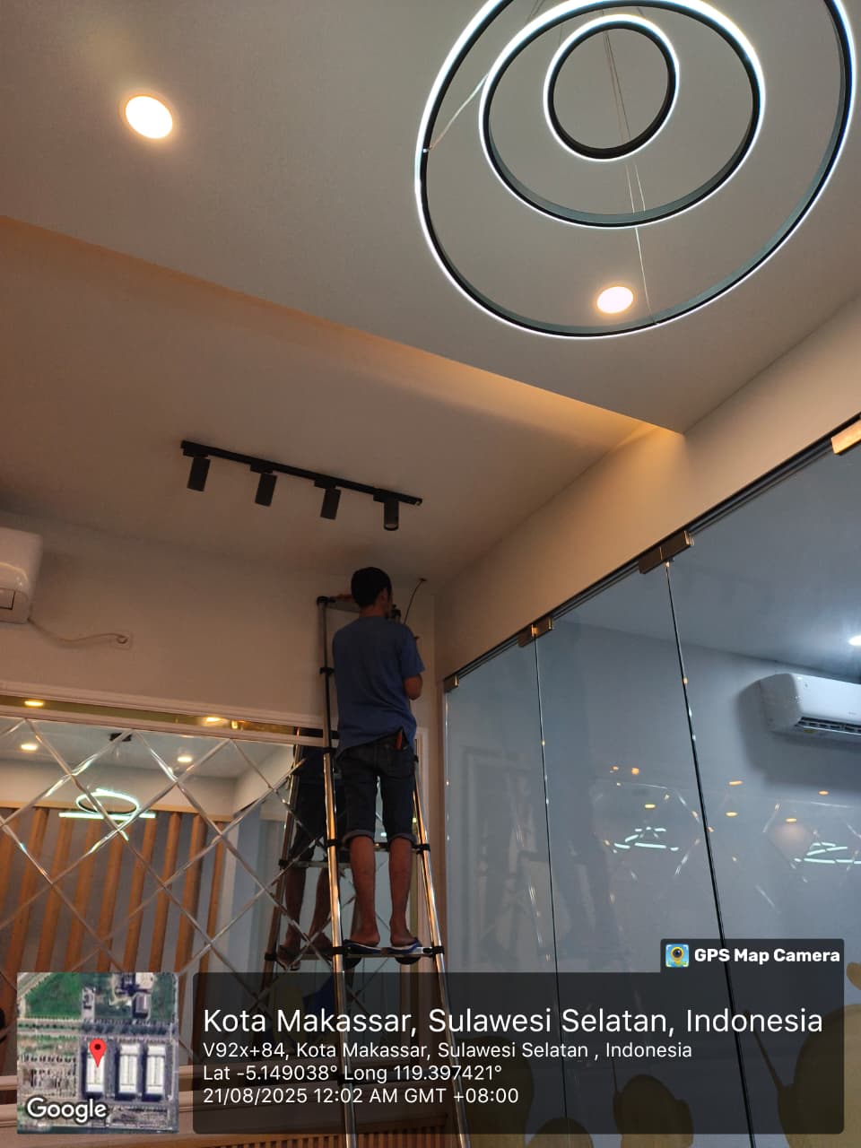 Pemasangan CCTV 4 titik Gedung Perbankan