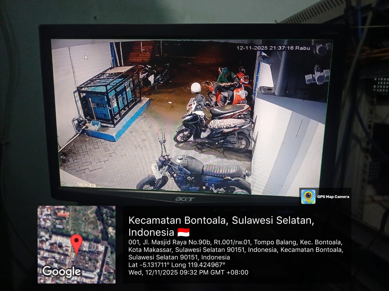 Pemasangan CCTV Outdoor Parkiran