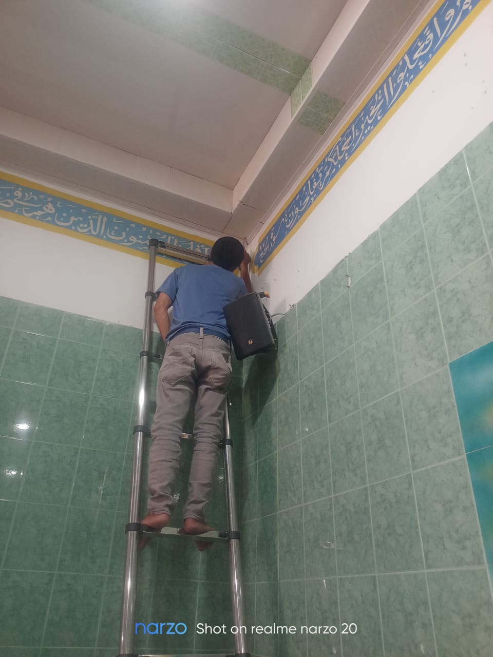 Pemasangan CCTV Area Masjid